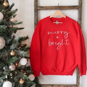 Women’s Merry and Bright Sweatshirt